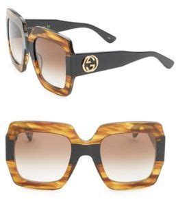 54mm gucci sunglasses|gucci 54mm designer sunglasses.